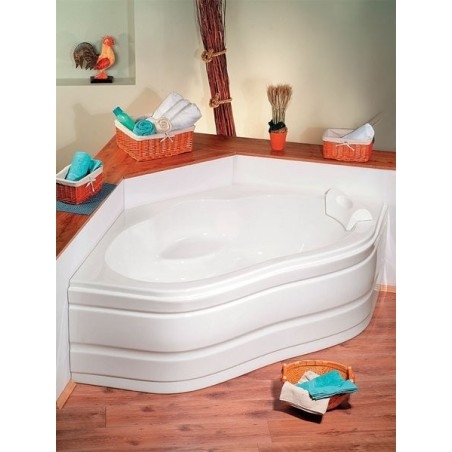 MAREA Corner Bain 150x150x43cm, Blanc
