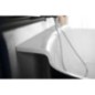 NIGRA Cast Marble Freestanding Bath 158x80x45cm, Noir/Blanc