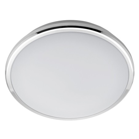 SILVER Ceiling LED Dia légère 28cm, 10W, 230V, blanc de jour, chrome