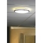 SILVER Ceiling LED Dia légère 28cm, 10W, 230V, blanc de jour, chrome