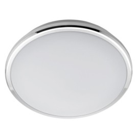 SILVER Ceiling LED Dia légère 28cm, 10W, 230V, blanc froid, chrome