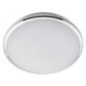 SILVER Ceiling LED Dia légère 28cm, 10W, 230V, blanc froid, chrome