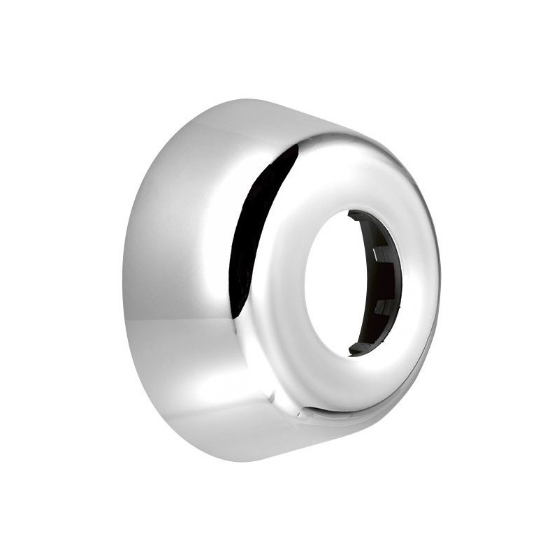 Rosette 80/32 mm, hauteur 33 mm, ABS/chrome