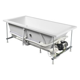 MARLENE HYDRO hydromassage Bain 170x80x48cm, blanc