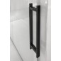 VOLCANO BLACK Porte de douche 1300 mm, verre clair VOLCANO BLACK Porte de douche 1300 mm, verre clair