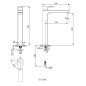 Ideal Standard Edge - Mitigeur pour vasque, BlueStart, chrome A7115AA