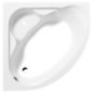 NILA Corner Bath 120x120x41cm, Blanc NILA Corner Bath 120x120x41cm, Blanc
