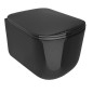 TRIBECA SLIM Soft Close Toilet Seat, noir mat TRIBECA SLIM Soft Close Toilet Seat, noir mat