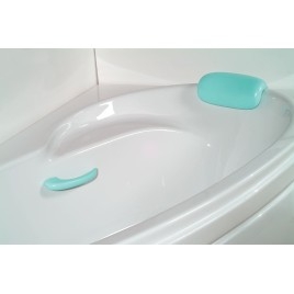 NAOS L Bain Asymétrique 158x100x43cm, Blanc