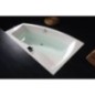 EVIA L Bain Asymétrique 160x100x47cm, Blanc EVIA L Bain Asymétrique 160x100x47cm, Blanc