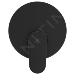Ideal Standard Cerafine O - Mitigeur de douche encastré avec corps, noir A7192XG