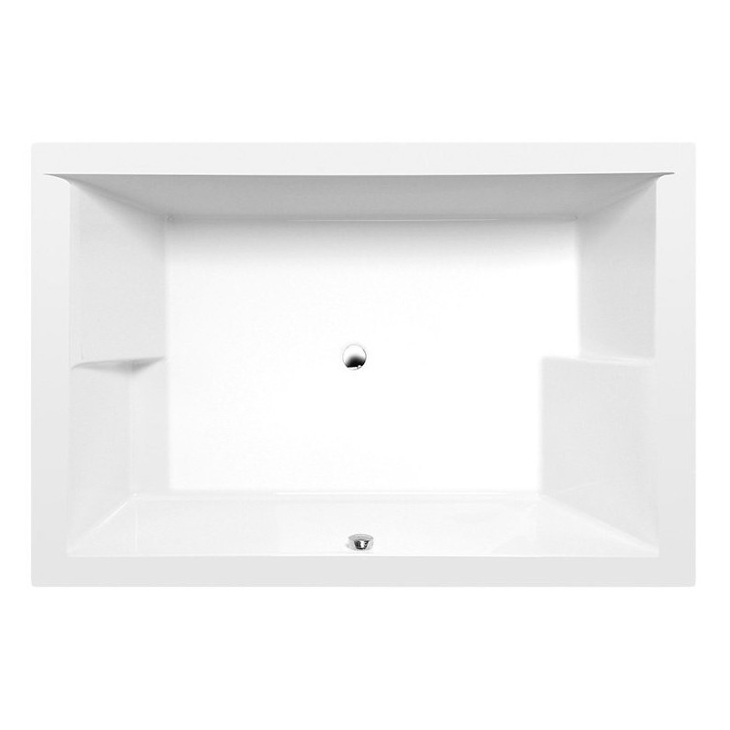 DUPLA Rectangular Bath 180x120x54cm, White DUPLA Rectangular Bath 180x120x54cm, White