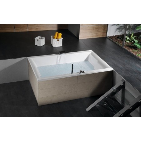 DUPLA Rectangular Bath 180x120x54cm, White