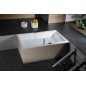 DUPLA Rectangular Bath 180x120x54cm, White DUPLA Rectangular Bath 180x120x54cm, White