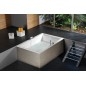 DUPLA Rectangular Bath 180x120x54cm, White DUPLA Rectangular Bath 180x120x54cm, White
