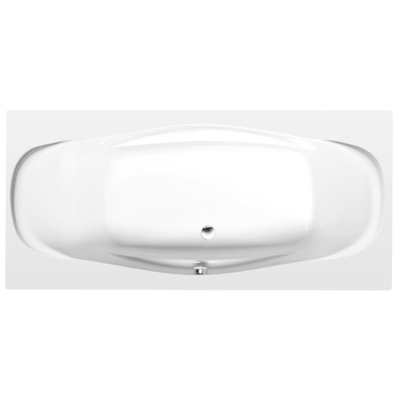 GARDA Rectangular Bath 190x90x44cm, Blanc GARDA Rectangular Bath 190x90x44cm, Blanc