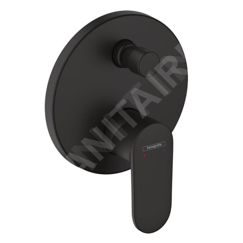Hansgrohe Vernis Blend - Mitigeur de baignoire encastré, noir mat 71467670