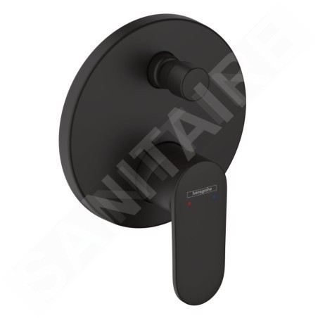 Hansgrohe Vernis Blend - Mitigeur de baignoire encastré, noir mat 71467670