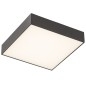 Lumière LED de plafond RISA 30W, 300x55x300mm, 230V, noir