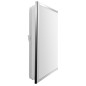 Lumière LED de plafond 28x28cm, 10W, 230V, blanc de jour, chrome