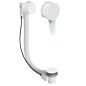 Déchets de douche (L) 575mm, Plug 72mm, Blanc