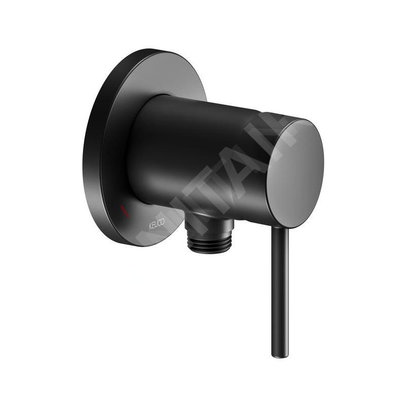 Keuco IXMO - Mitigeur de douche encastré, noir mat 59552370201