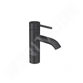 Kludi Bozz - Mitigeur de lavabo avec garniture de vidage Push-Open, noir mat 382883976