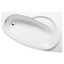 NAOS R Bain asymétrique 150x100x43cm, Blanc