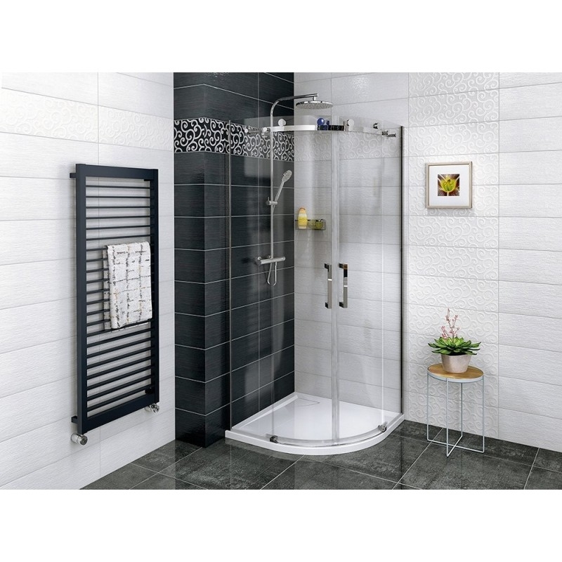 DRAGON Quadrant Vitrine 900x900 mm, 2 porte/verre clair DRAGON Quadrant Vitrine 900x900 mm, 2 porte/verre clair