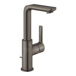 Grohe Lineare - Mitigeur de lavabo avec vidage, Hard Graphite brossé 23296AL1