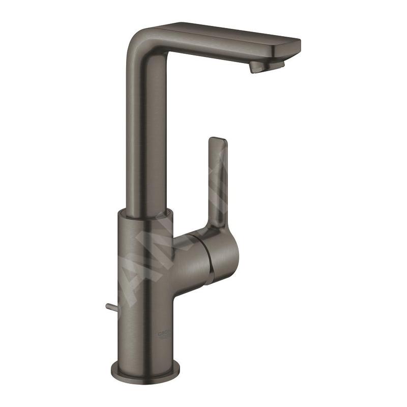 Grohe Lineare - Mitigeur de lavabo avec vidage, Hard Graphite brossé 23296AL1