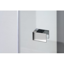 FORTIS Porte de douche 800mm, verre clair/droit