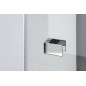 FORTIS Porte de douche 900mm, verre clair/droit