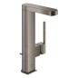 Grohe Plus - Mitigeur de lavabo L avec vidage et bec extractible, Hard Graphite brossé 23843AL3