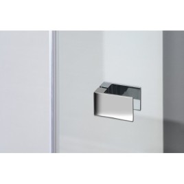 FORTIS Porte de douche Alcove 900 mm, verre clair/gauche