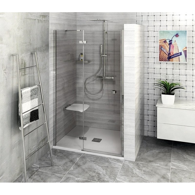 FORTIS Porte de douche Alcove 1000 mm, verre clair/gauche FORTIS Porte de douche Alcove 1000 mm, verre clair/gauche