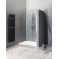 FORTIS Porte de douche Alcove 1000 mm, verre clair/gauche FORTIS Porte de douche Alcove 1000 mm, verre clair/gauche