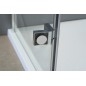 FORTIS Porte de douche Alcove 1000 mm, verre clair/gauche FORTIS Porte de douche Alcove 1000 mm, verre clair/gauche
