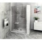 FORTIS Porte de douche Alcove 1000 mm, verre clair/gauche FORTIS Porte de douche Alcove 1000 mm, verre clair/gauche