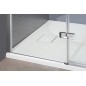 FORTIS Porte de douche Alcove 1000 mm, verre clair/gauche FORTIS Porte de douche Alcove 1000 mm, verre clair/gauche