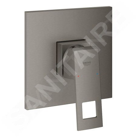Grohe Eurocube - Mitigeur de douche à encastrer, Hard Graphite brossé 24061AL0