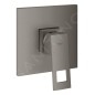 Grohe Eurocube - Mitigeur de douche à encastrer, Hard Graphite brossé 24061AL0