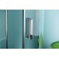 ZOOM porte douche à double aile 1200mm, verre clair ZOOM porte douche à double aile 1200mm, verre clair