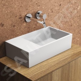Ideal Standard Joy - Mitigeur de lavabo encastré, bec 180 mm, 2 trous, chrome A7378AA