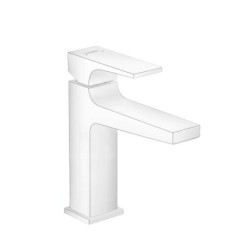 Hansgrohe Metropol - Mitigeur de lavabo avec bonde Push-Open, blanc mat 32507700