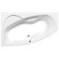 MAMBA L Bain Asymétrique 160x95x45cm, Blanc MAMBA L Bain Asymétrique 160x95x45cm, Blanc