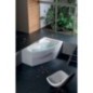 MAMBA L Bain Asymétrique 160x95x45cm, Blanc MAMBA L Bain Asymétrique 160x95x45cm, Blanc