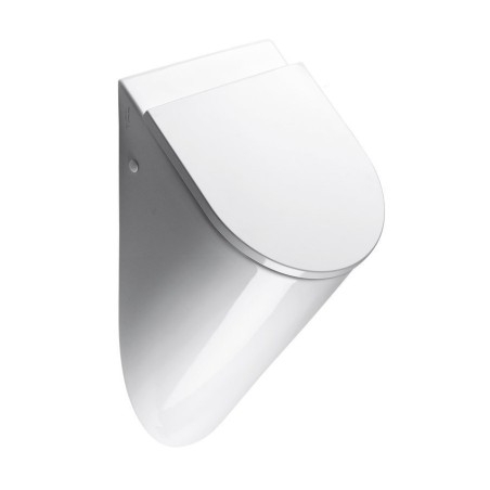 COMMUNITY back inlet urinal avec des trous de couvercle, 31x61cm, blanc ExtraGlaze