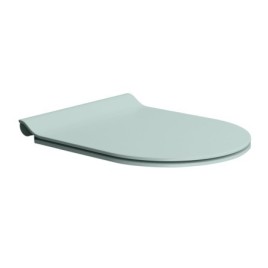 Siège de toilette PURA, SLIM, Soft Close, ghiaccio mat/chrom