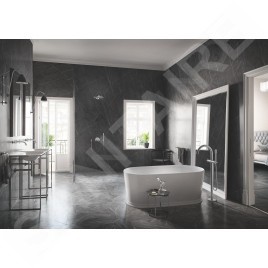 Grohe Grohtherm SmartControl - Mitigeur thermostatique encastré de douche, 3 sorties, supersteel 29121DC0